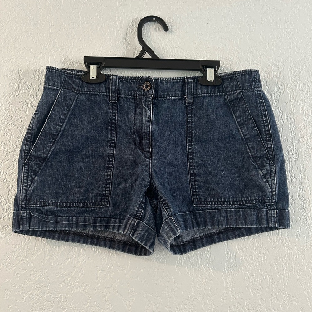 The Loft Trouser style Denim Shorts - Picture 2 of 5